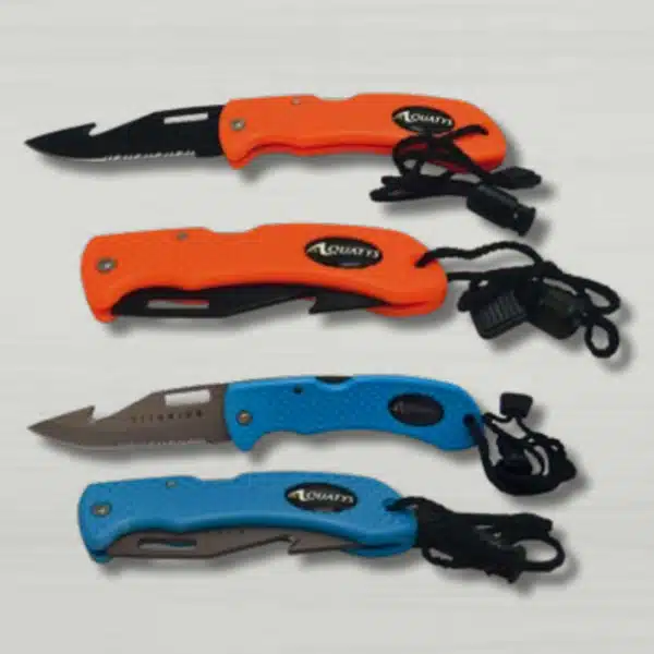 Couteau de plongée Aquatys (inox ou titane)