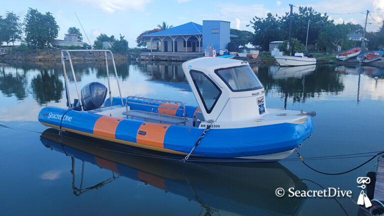 Bateau de plongée en Guadeloupe SeacretDive