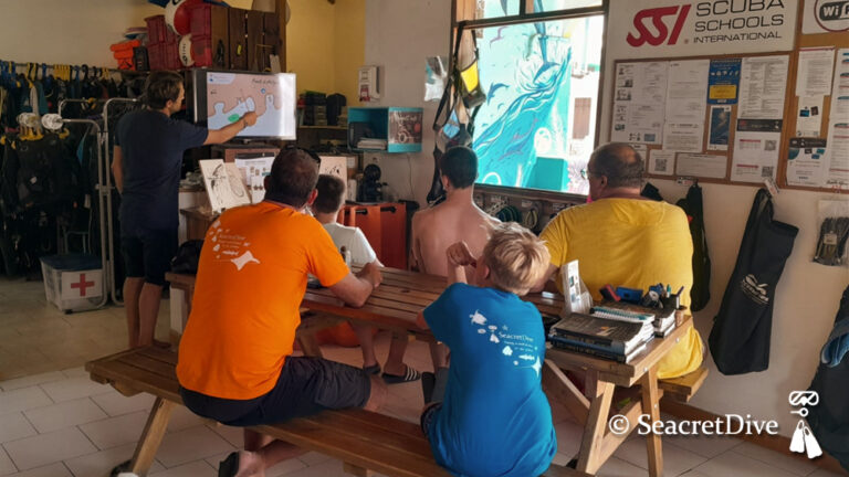 Briefing plongée Port-Louis Guadeloupe SeacretDive