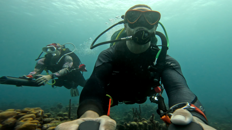 Plongée en scooter sous-marin en Guadeloupe en duo